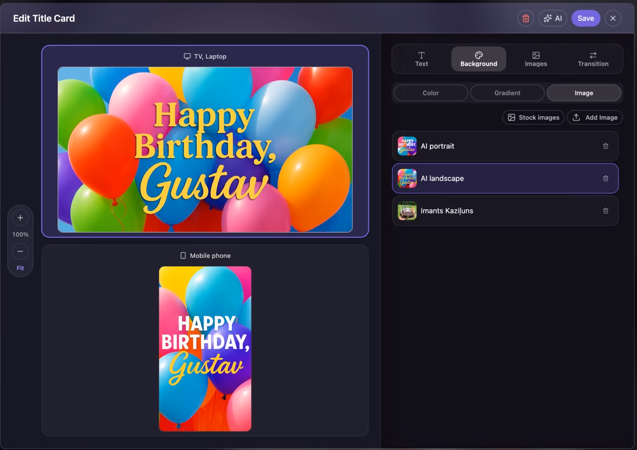 yul.io Title editor screenshot 1