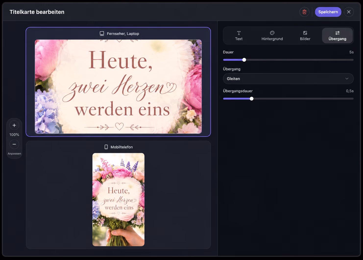 yul.io Titel-Editor screenshot 2