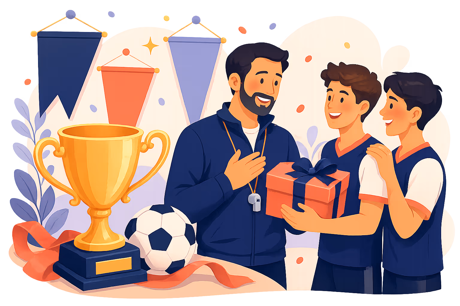 Sports team farewell