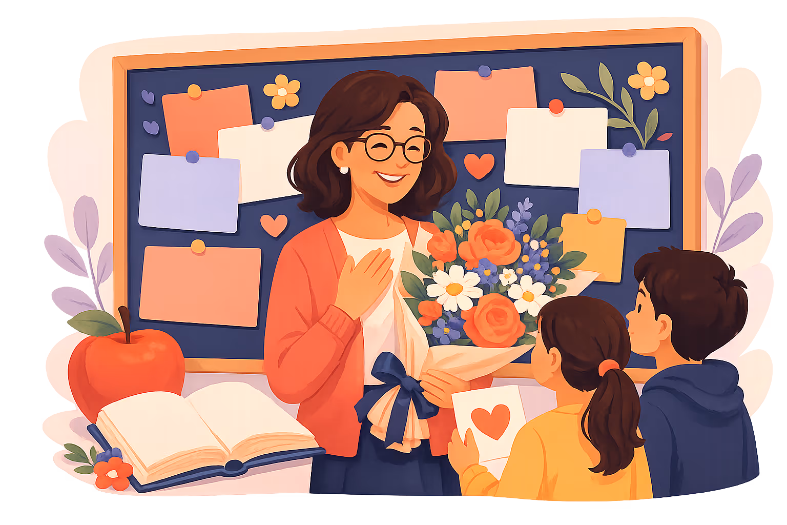 Teacher tribute